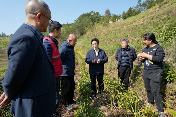曾志羽校长带队到博彩app下载
定点帮扶村马山县里当瑶族乡龙琴村开展乡村振兴调研慰问 第 5 张